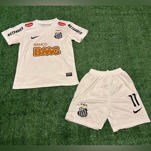 Neymar Jr #11 Santos Home Jersey 11/12
